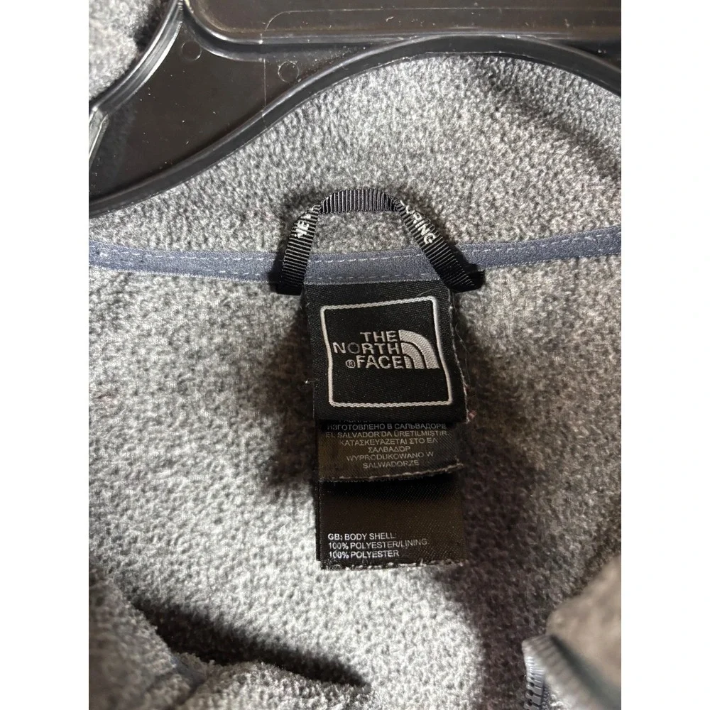 The North Face‎ Mens Fleece Jacket Full Zip Gray M Medium